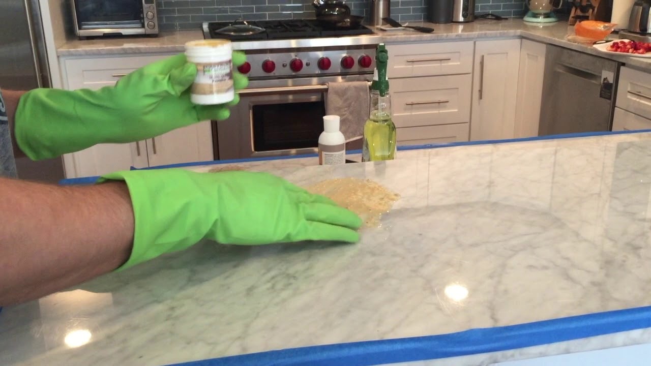 How to Polish the Marble Counters