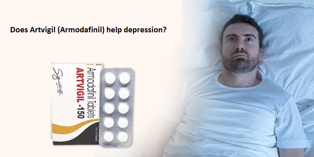 Does Artvigil (Armodafinil) help depression?
